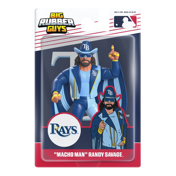 Macho Man Randy Savage (Tampa Bay Rays) Big Rubber Guys Figure