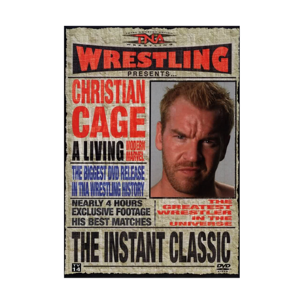 TNA Wrestling Christian Cage: Instant Classic DVD