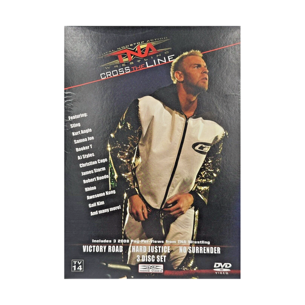 TNA Wrestling Cross The Line Box Set (Christian Cage Cover)