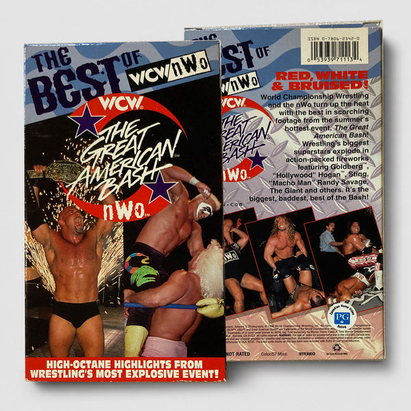 The Best of WCW/nWo: Great American Bash VHS (Used)
