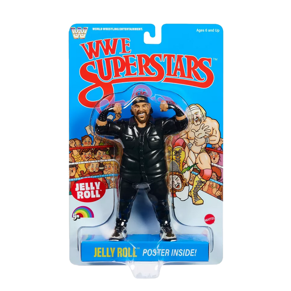 LJN WWE Superstars – Jelly Roll Wrestling Figure (Q3-Q4 2026)