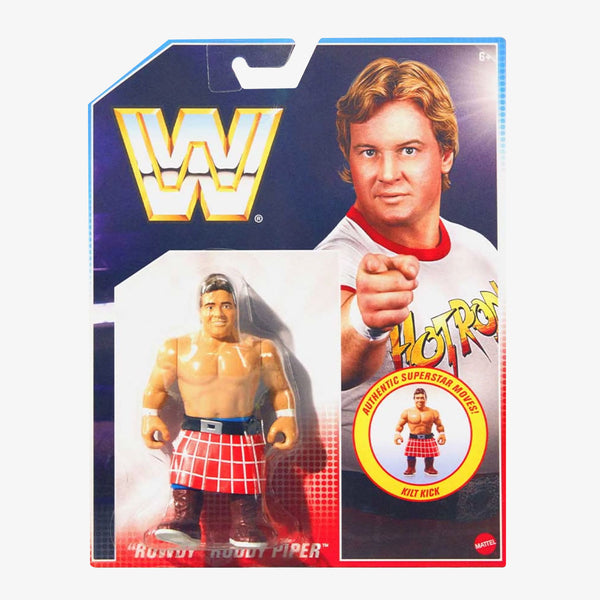 Rowdy Roddy Piper WWE Retro figure at SlamCollectibles.com