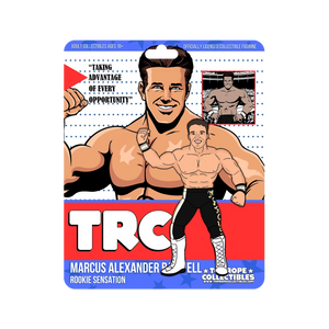 Top Rope Collectibles Marcus Alexander Bagwell Variant A Galoob style wrestling figure at SlamCollectibles.com