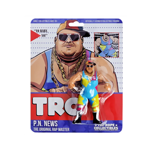 PN News Variant A Top Rope Collectibles Galoob style figure at SlamCollectibles.com