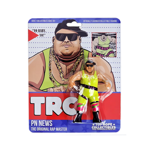 Top Rope Collectibles P.N. News Variant C Galoob style wrestling figure at SlamCollectibles.com