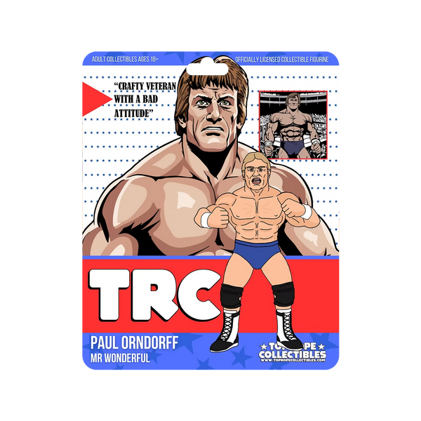 Top Rope Collectibles Paul Orndorff Variant A Galoob style wrestling figure at SlamCollectibles.com