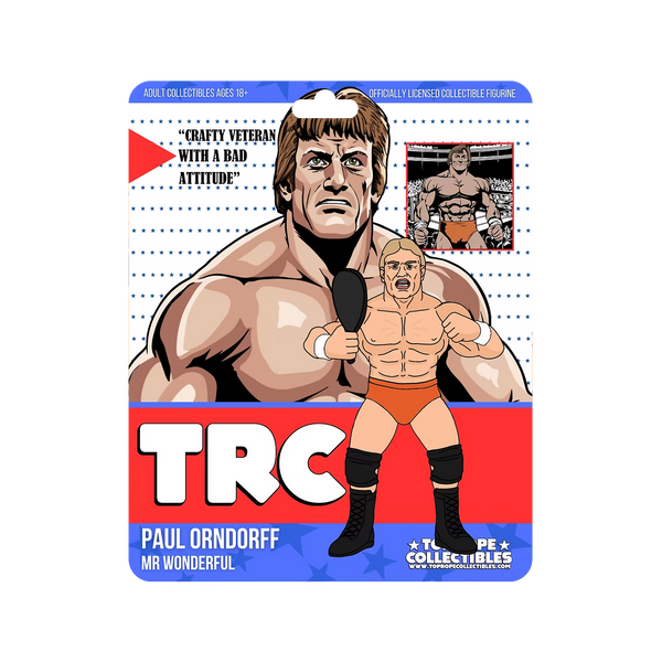 Top Rope Collectibles Paul Orndorff Variant C Galoob style wrestling figure at SlamCollectibles.com