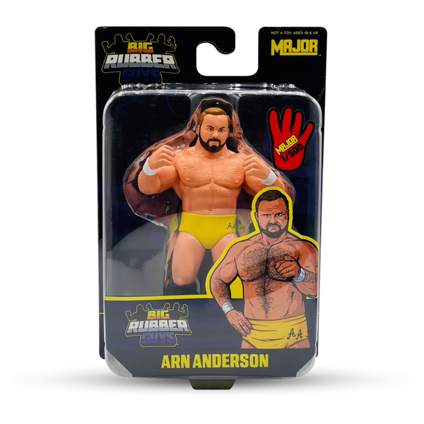 Big Rubber Guys Arn Anderson 1 of 500 wrestling figure