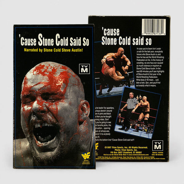WWF 'Cause Stone Cold Said So (Used)