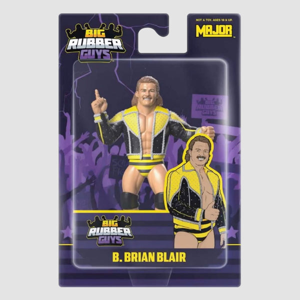 B. Brian Blair Big Rubber Guys Wrestling Figure