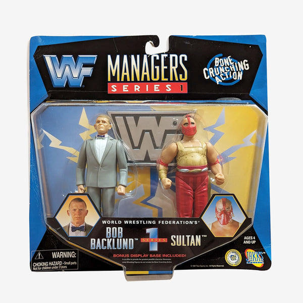 WWF Jakks Pacific – Bob Backlund and The Sultan