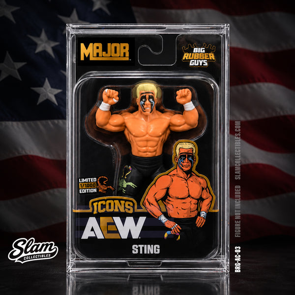 🇺🇸 United States - Big Rubber Guys Acrylic Display Case – Size 3 (UV-Resistant)