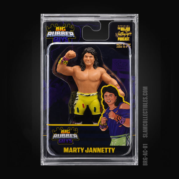 Big Rubber Guys Marty Jannetty with Acrylic Case