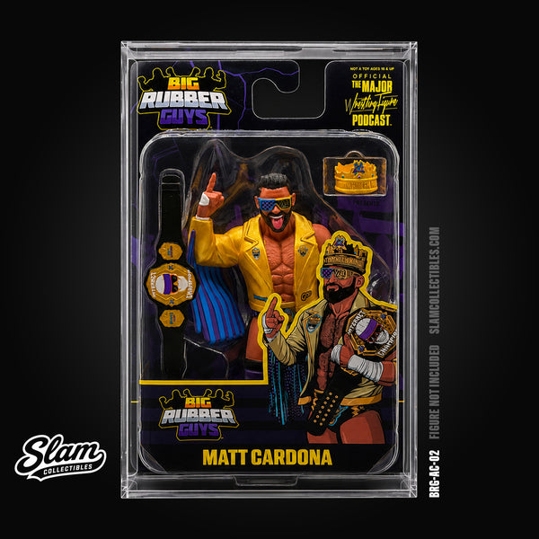 Big Rubber Guys Acrylic Display Case – Size 2 (UV-Resistant)