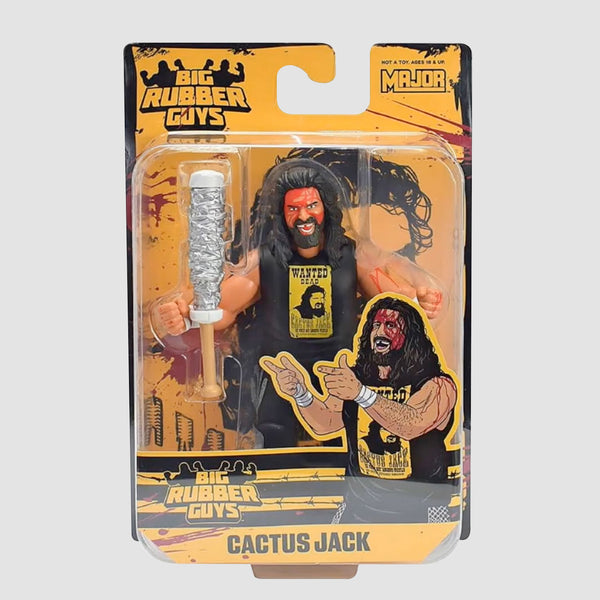 Big Rubber Guys Bloody Cactus Jack wrestling figure