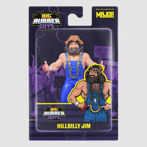 Big Rubber Guys Hillbilly Jim Series 17 LJN-style rubber wrestling figure