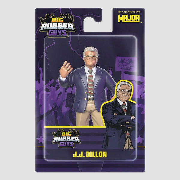 JJ Dillon Big Rubber Guys Wrestling Figure (Pre-Order Aug 1!)