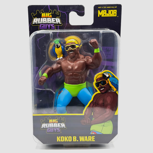 IN STOCK! Big Rubber Guys Koko B Ware Wrestling Figure