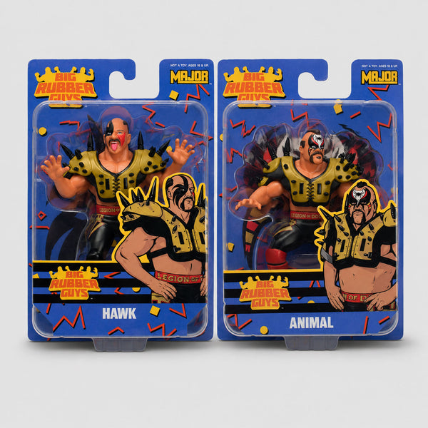Big Rubber Guys Legion of Doom Wrestling Figures