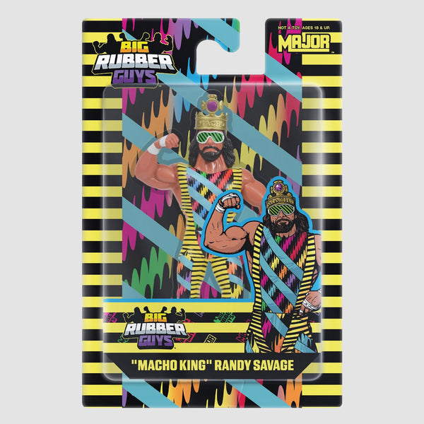Big Rubber Guys – Macho King Randy Savage (2026) Wrestling Figure