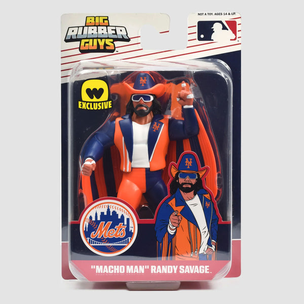 Macho Man Randy Savage New York Mets WhatNot Exclusive MLB Figure