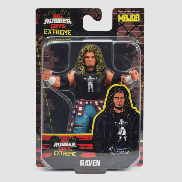 Big Rubber Guys Extreme Raven Wrestling Figure