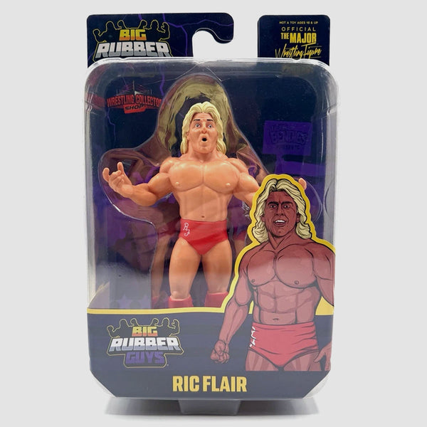 Big Rubber Guys Ric Flair Exclusive 1/500 Red Trunks Wrestling Figure
