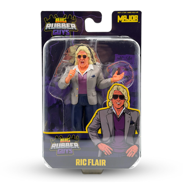 Big Rubber Guys Suited Ric Flair retro rubber wrestling figure