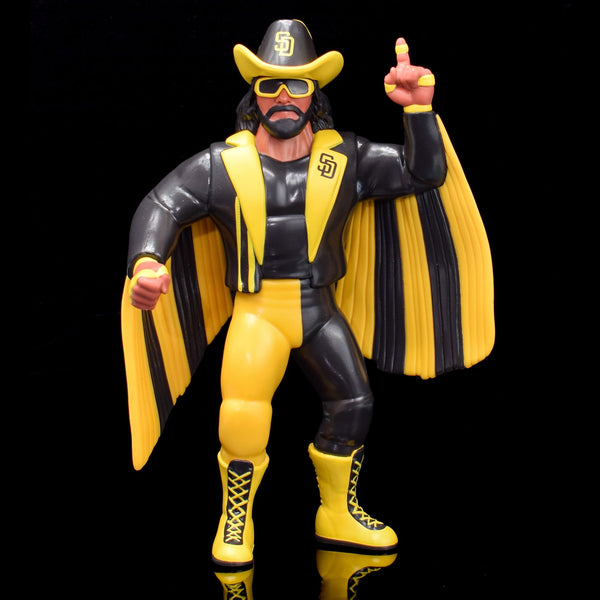 Big Rubber Guys Macho Man Randy Savage 1/1000 San Diego Padres Exclusive Figure
