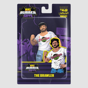 Big Rubber Guys The Brawler Series 9 LJN-style rubber wrestling figure