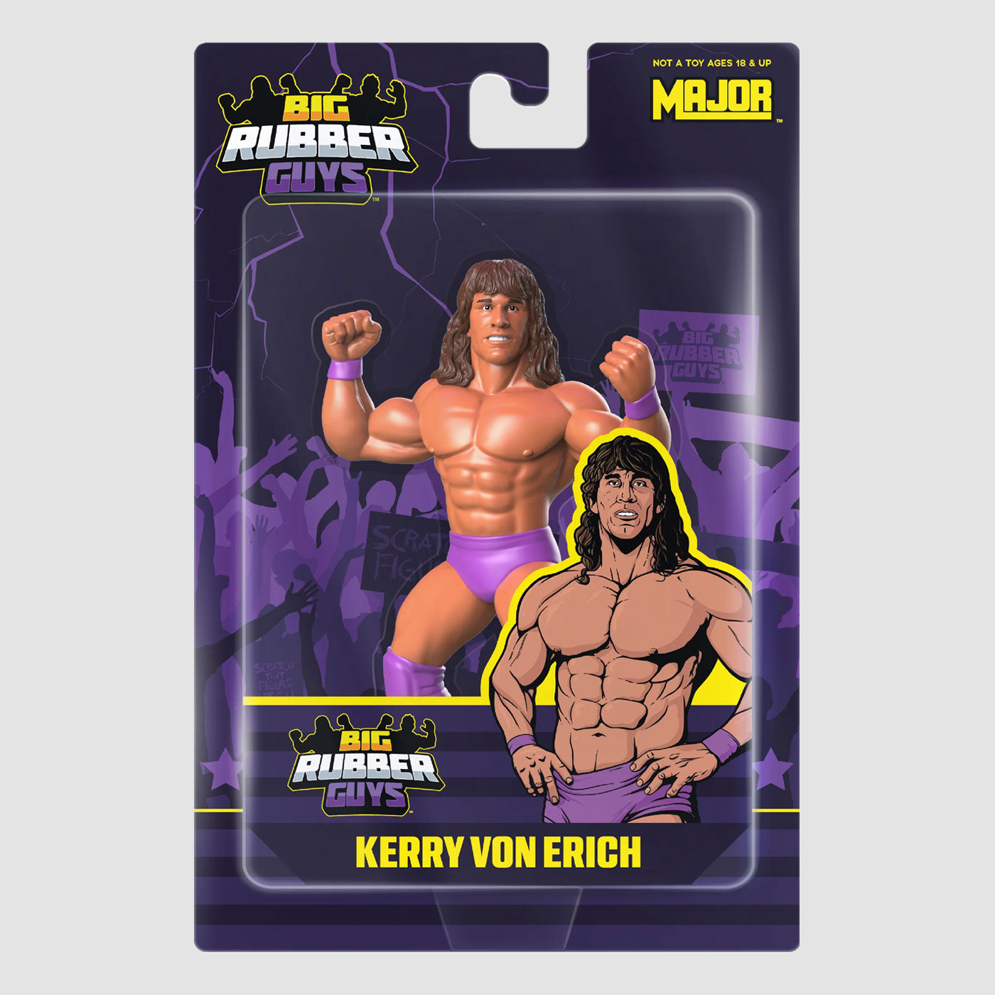 WWF WWE Big Rubber Guys　社 ウオーロード　新品未開封。 Last Call: Lanny Poffo, Koko B Ware, Sean Mooney & Shotzi