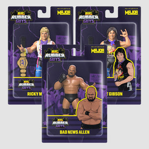Big Rubber Guys Series 10 Bad News Allen and Rock 'N' Roll Express LJN style wrestling figures at slamcollectibles.com