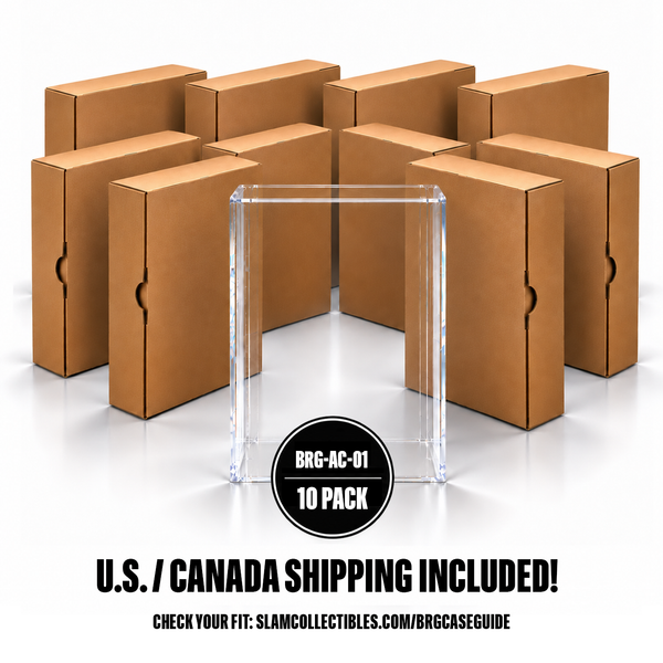 Big Rubber Guys Acrylic Display Case 10-Pack – Size 1 (UV-Resistant)