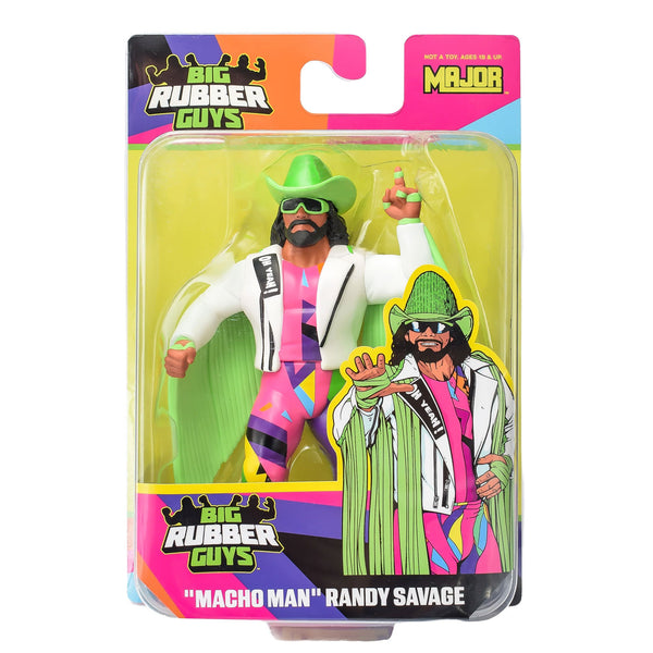 Macho Man Randy Savage Big Rubber Guys Wrestling Figure