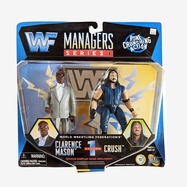 WWF Jakks Pacific – Clarence Mason and Crush
