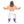 Big Rubber Guys Davey Boy Smith (with Winston) Wrestling Figure