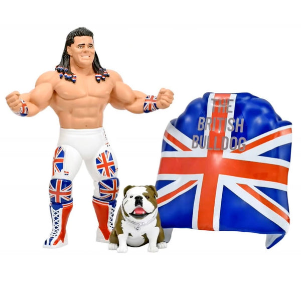 Big Rubber Guys Davey Boy Smith (with Winston) Wrestling Figure