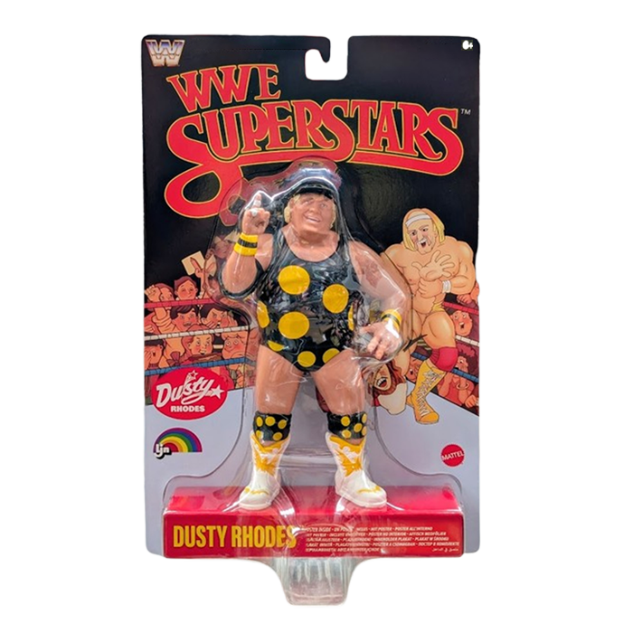 Dusty Rhodes Merch LJN WWE Superstars – Dusty Rhodes Wrestling Figure | SlamCollectibles ...