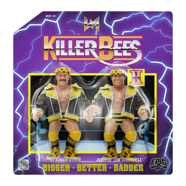 The Killer Bees Epic Toys Wrestling Megastars Wrestling Figures