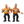 The Nasty Boys (Orange Attire) – Epic Toys Wrestling Megastars
