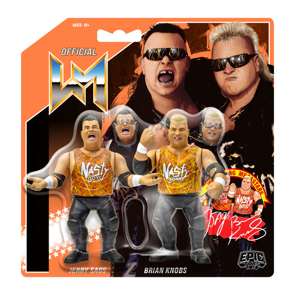 The Nasty Boys Epic Toys Wrestling Megastars Figures