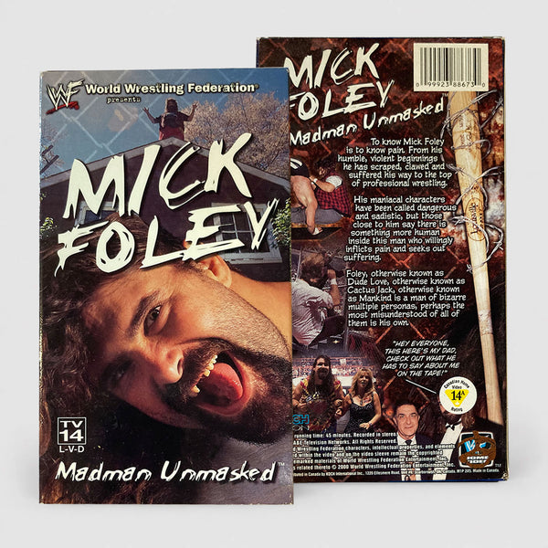 WWF Mick Foley: Madman Unmasked VHS (Used)