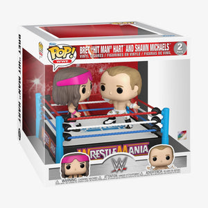 Bret Hart and Shawn Michaels WWE Funko Pop! Moments set at SlamCollectibles.com