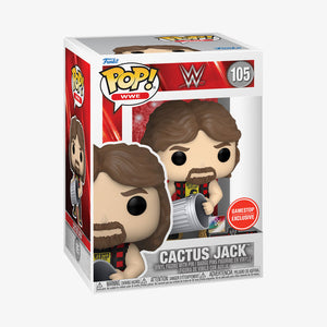 Cactus Jack WWE Funko Pop! figure at SlamCollectibles.com