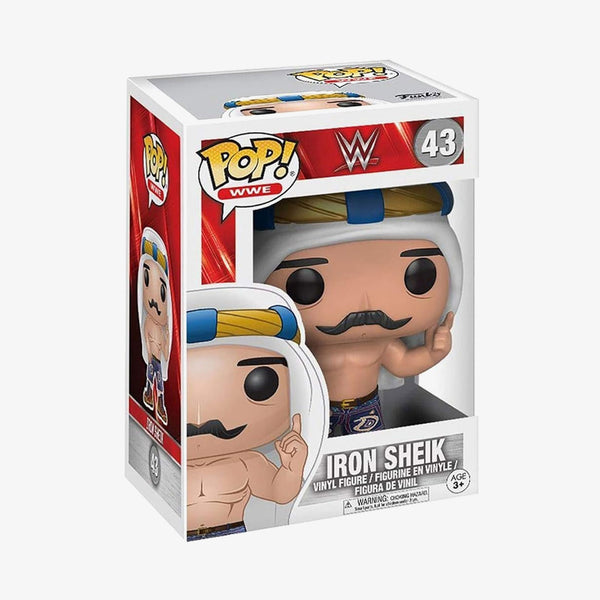 Iron Sheik WWE Funko Pop! figure at SlamCollectibles.com