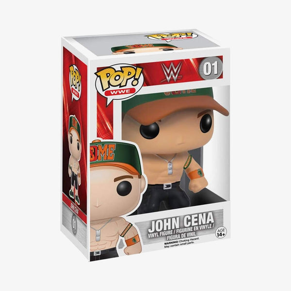 John Cena WWE Funko Pop (Green/Orange Hat)