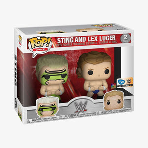 Sting and Lex Luger WWE Funko Pop! figure set at SlamCollectibles.com