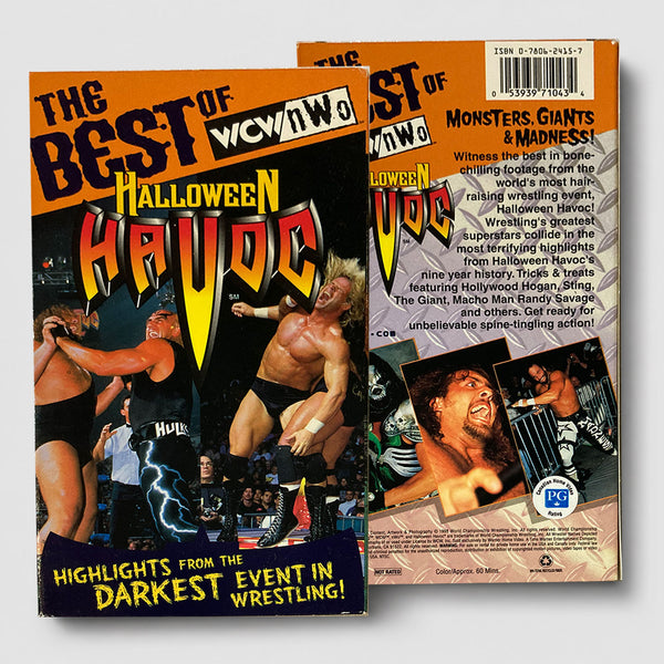 The Best of WCW/nWo: Halloween Havoc VHS (Used)