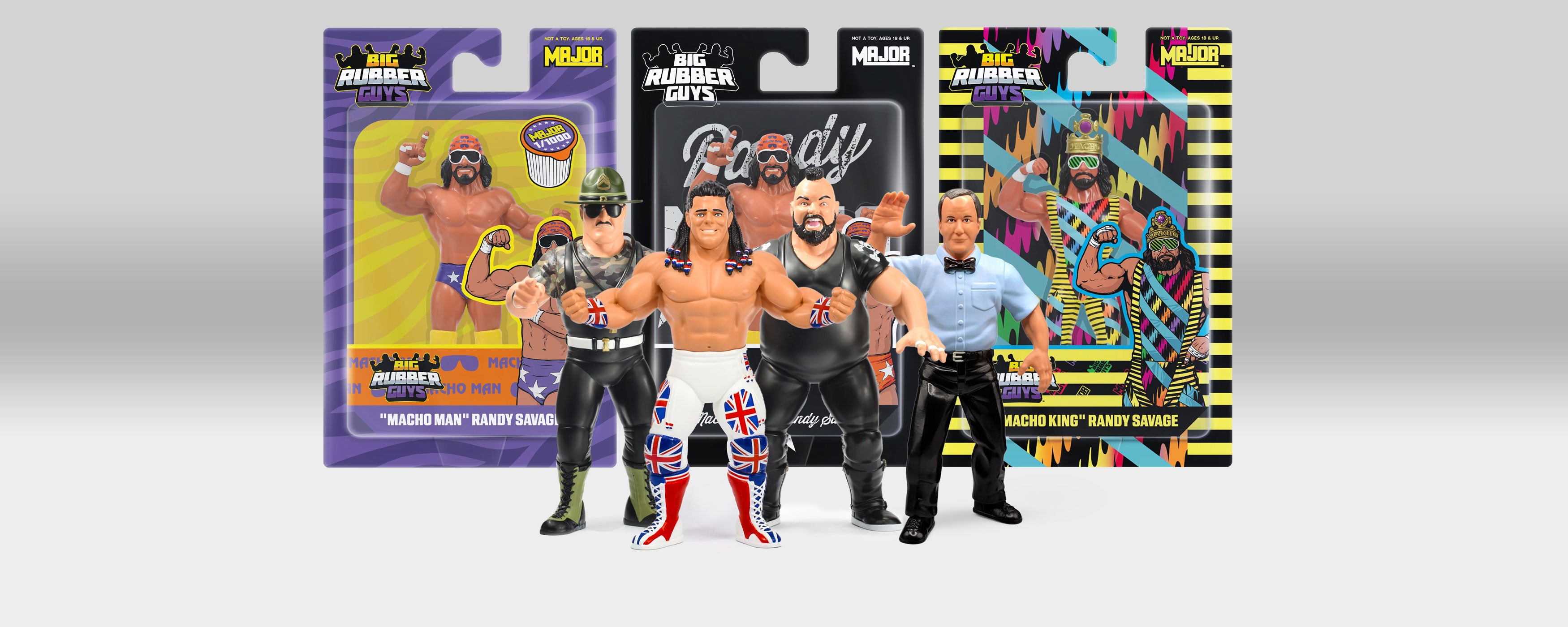 Big Rubber Guys, WWE, LJN and Top Rope Figures | Slam Collectibles