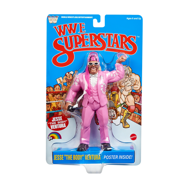 LJN WWE Superstars – Jesse "The Body" Ventura Wrestling Figure